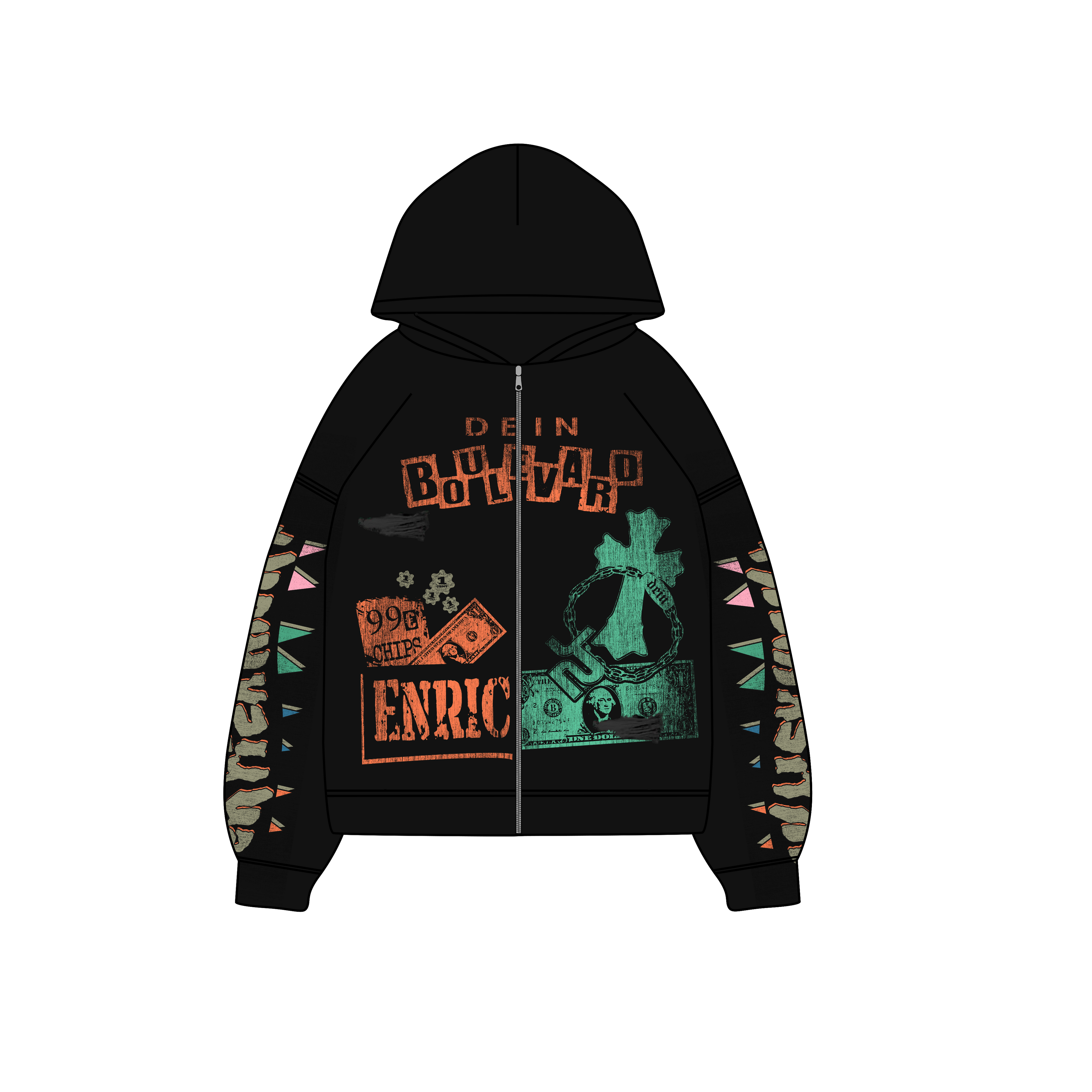 “ENRICHMENT” ZIP-UP