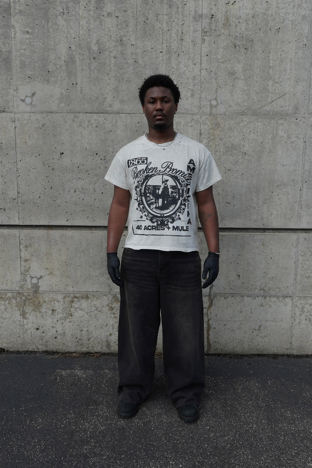 "1865 AMERIKKKA PROMISE" VINTAGE TEE