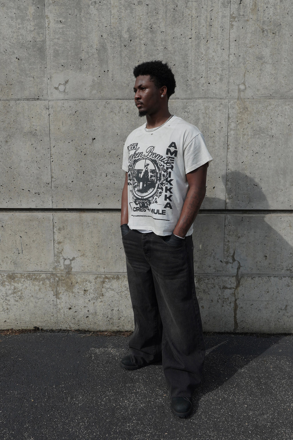 "1865 AMERIKKKA PROMISE" VINTAGE TEE